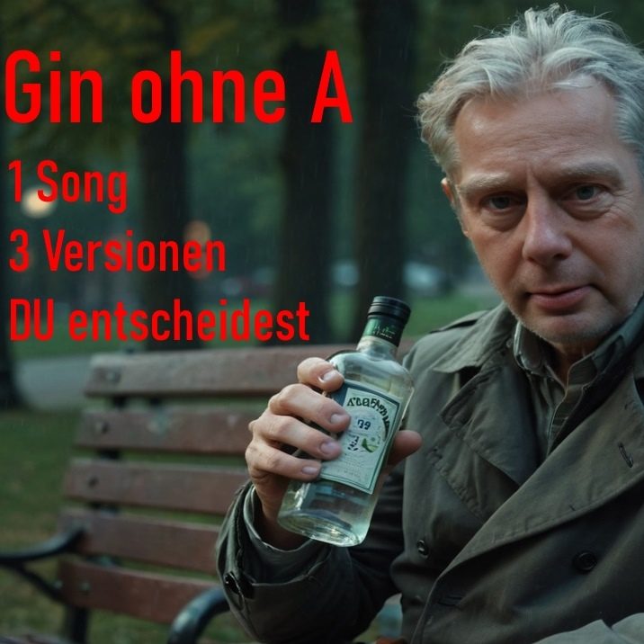 Den Kopf voll von Dir. Ein Mann und eine Frau stehen sich in einem düsteren Ambiente gegenüber. Ein Duett über eine toxische Beziehung.